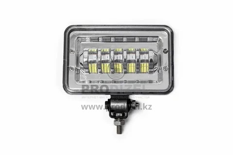 Фара (LED) прямоуг 12-24v  12w ((4 диод.82*82*75мм.. прожектор 6000-6500к)