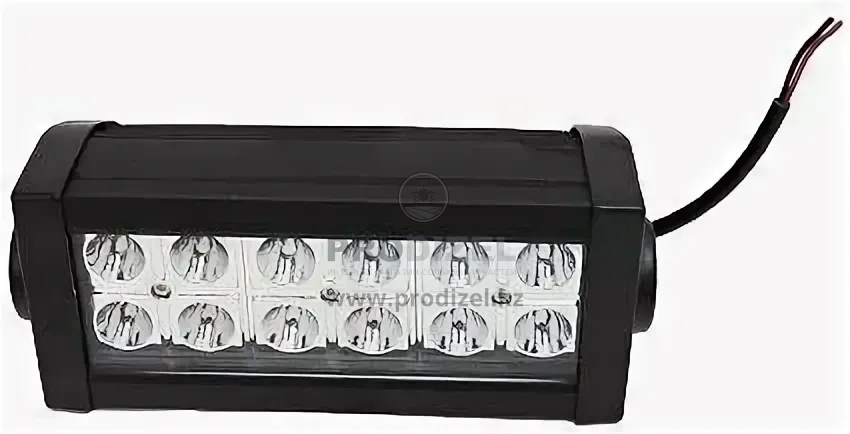 Фара (LED) прямоуг 12-24v  36w (12 диод.17*6 см.)