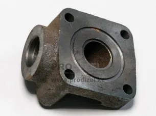 Уголок НШ-100 ПАТРУБОК Вход Алюмин